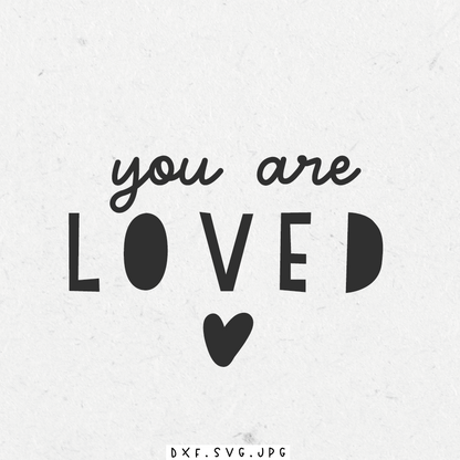 Plottdatei - you are loved - Paul &amp; Clara