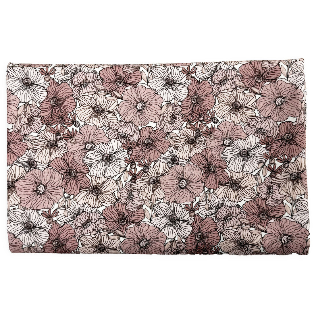 Blumenwiese  - Powder-Altrosa *Jersey*