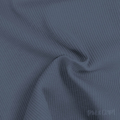 Rippjersey - Blaugrau