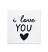 Baumwolllabel *i love YOU* - Paul & Clara