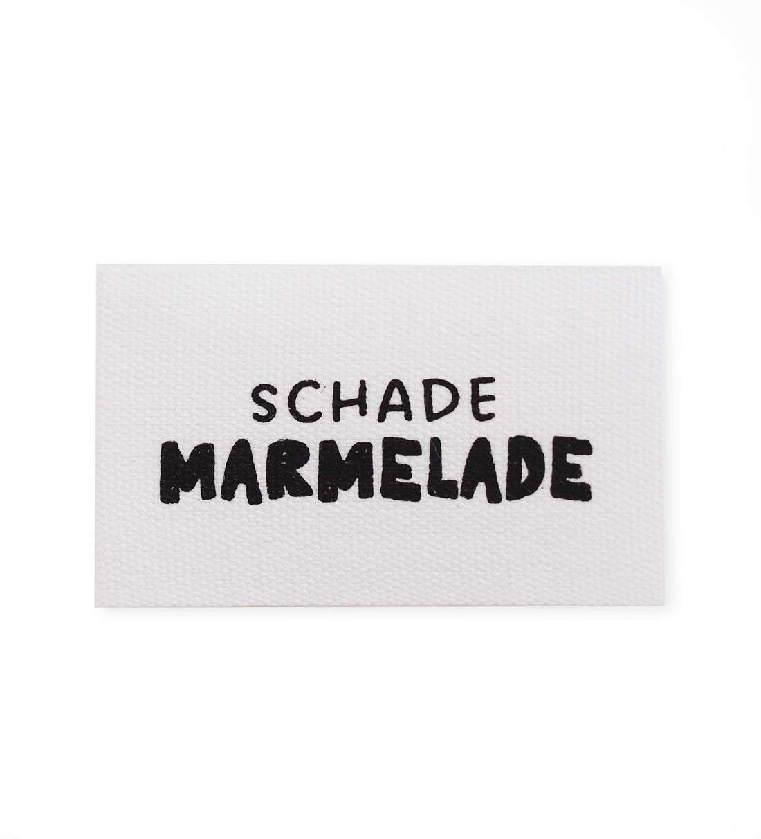 Baumwolllabel *schade,marmelade* - Paul &amp; Clara