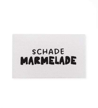 Baumwolllabel *schade,marmelade* - Paul &amp; Clara