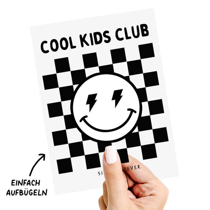 Bügelbild - Cool Kids - A5 - Paul &amp; Clara