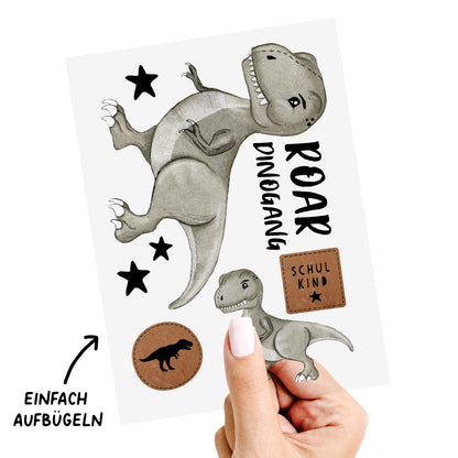 Bügelbild - ROAR T-Rex - A5 - Paul &amp; Clara