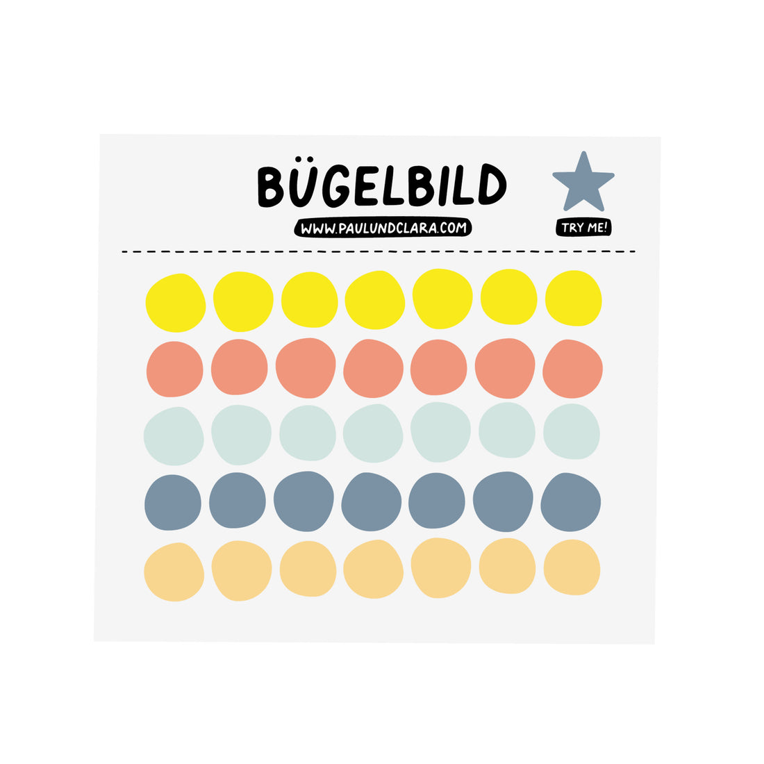 Bügelbild - Dots 