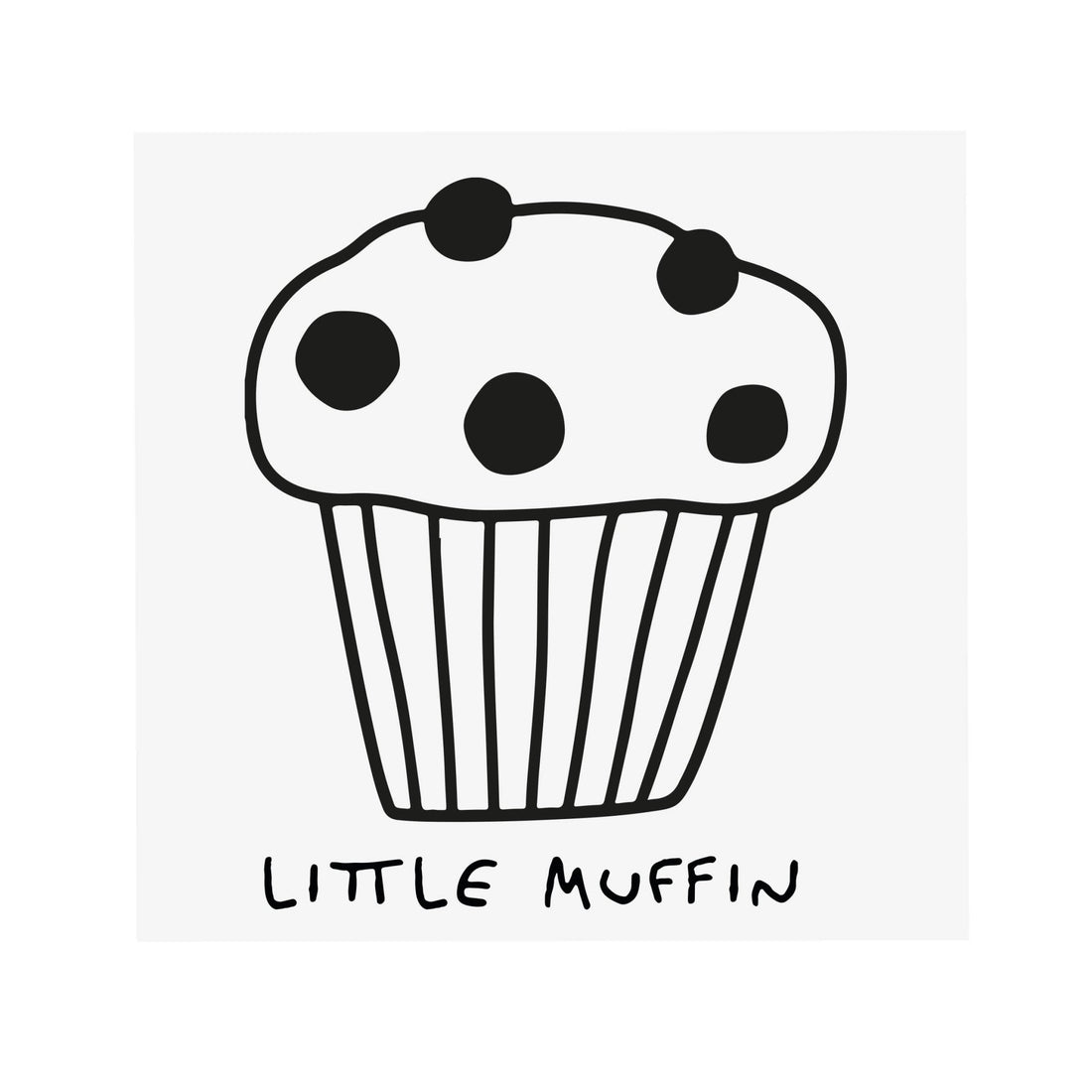 Bügelbild - Little muffin - Paul &amp; Clara