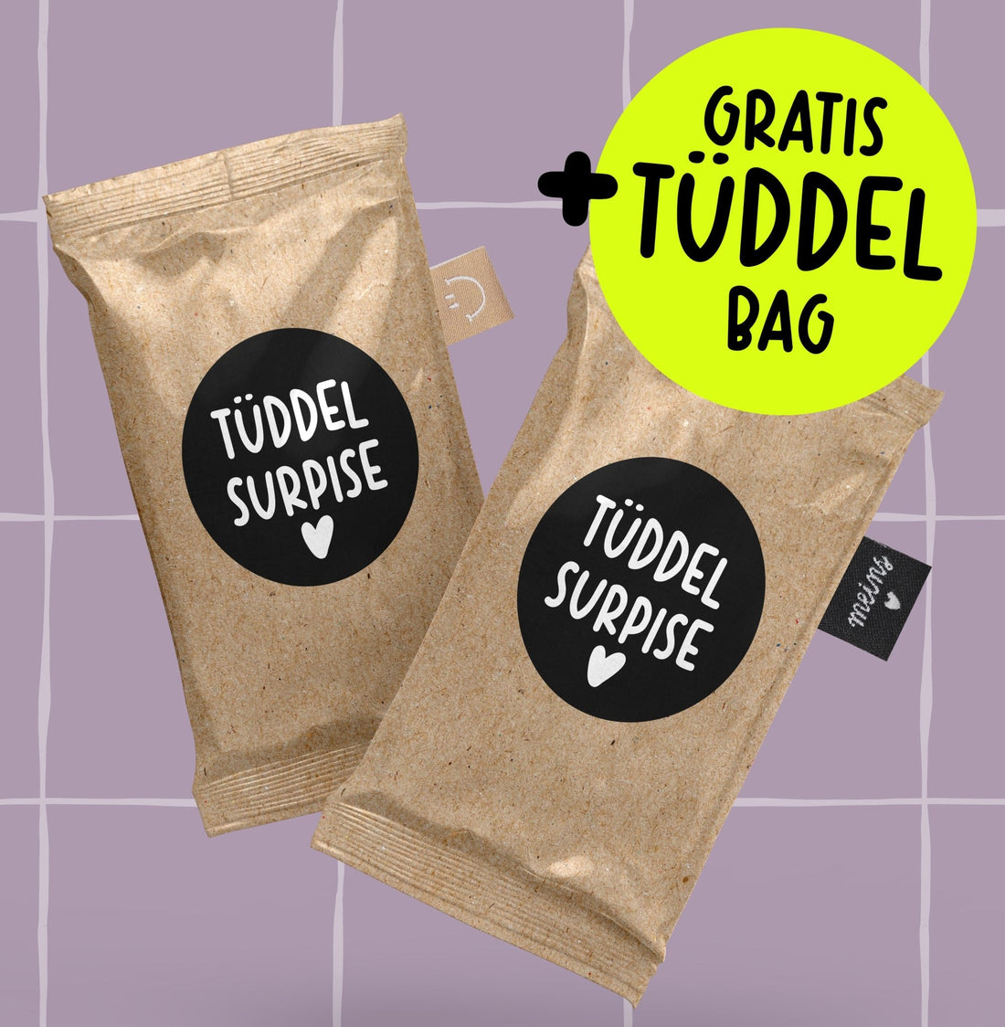 GRATIS Tüddel - Suprise - Bag - Paul &amp; Clara