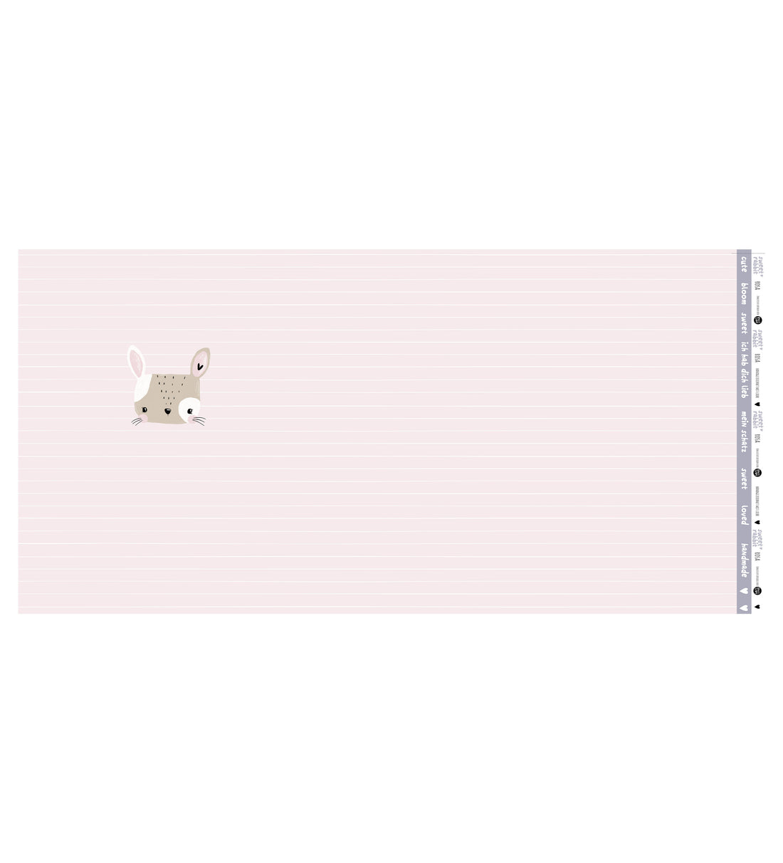 sweet rabbit - Panel 80 cm *Sommersweat*