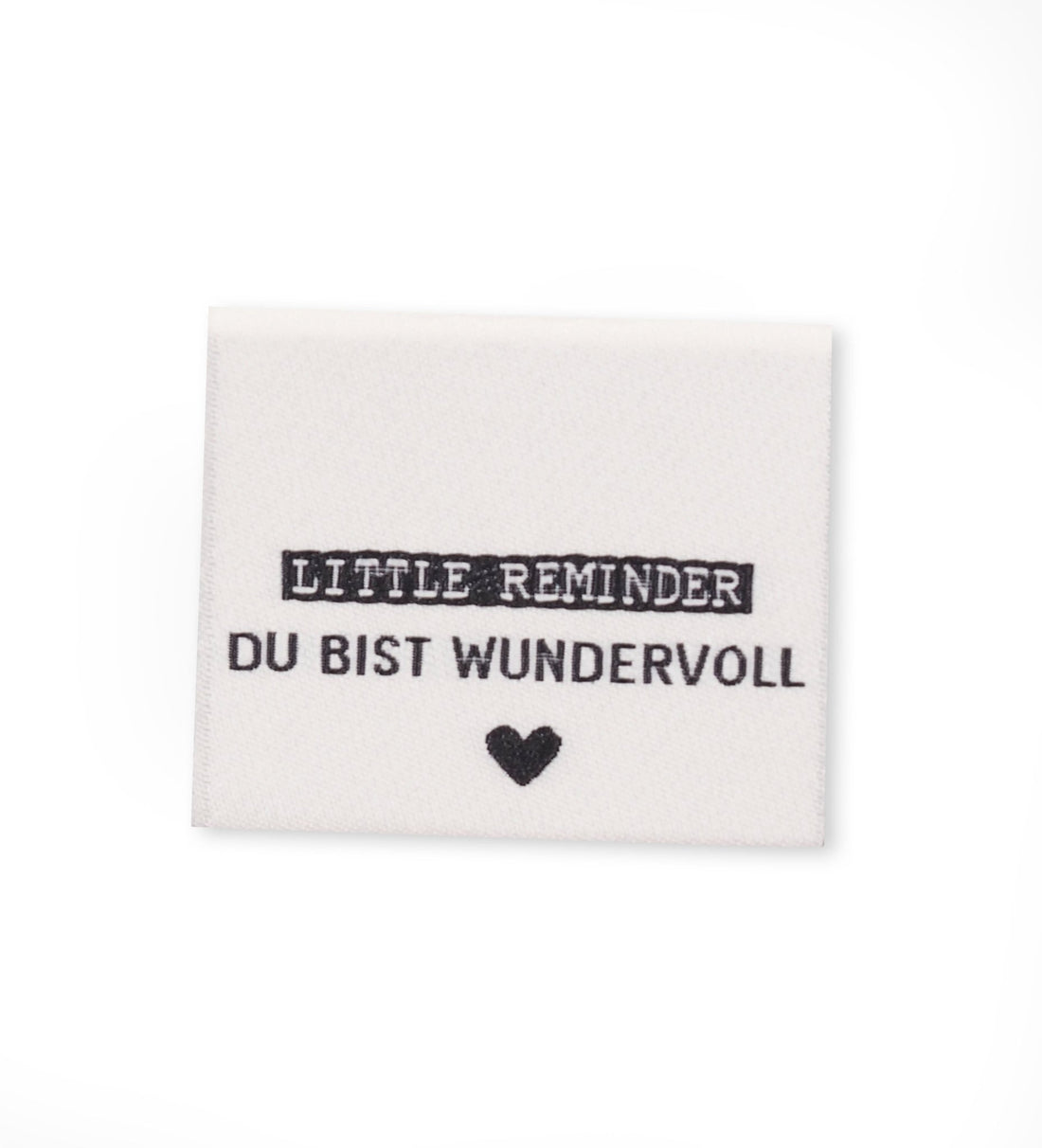 Klapp - Weblabel *little reminder - du bist wundervoll* - Paul &amp; Clara