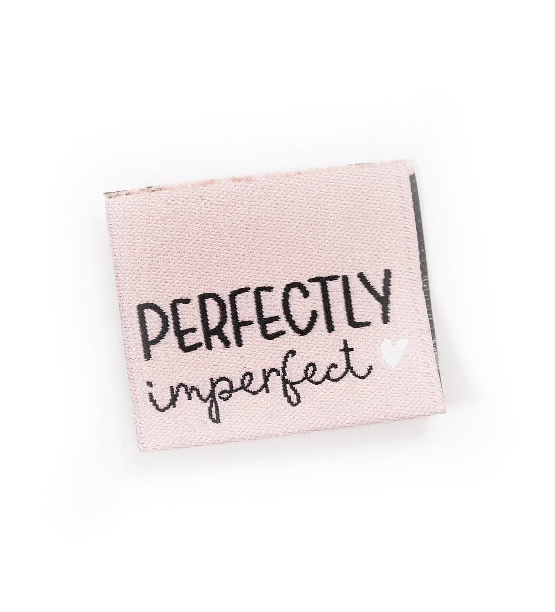 Klapp - Weblabel *perfectly imperfect* rosa - Paul &amp; Clara