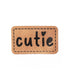 Kunstlederlabel - cutie *iron - on* - Paul & Clara