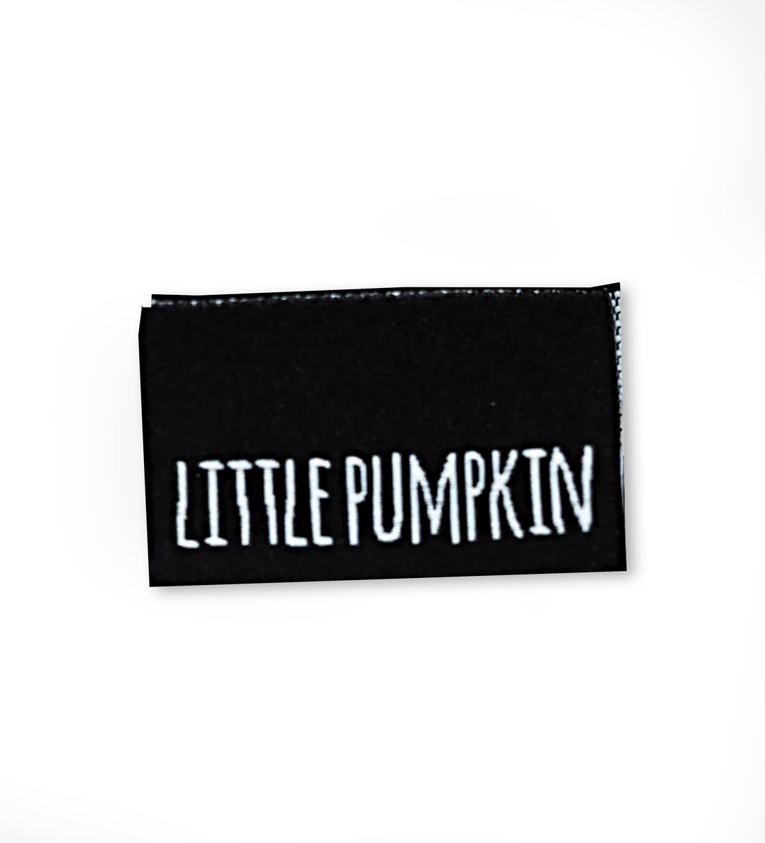 Klapp-Weblabel *Little Pumpkin*