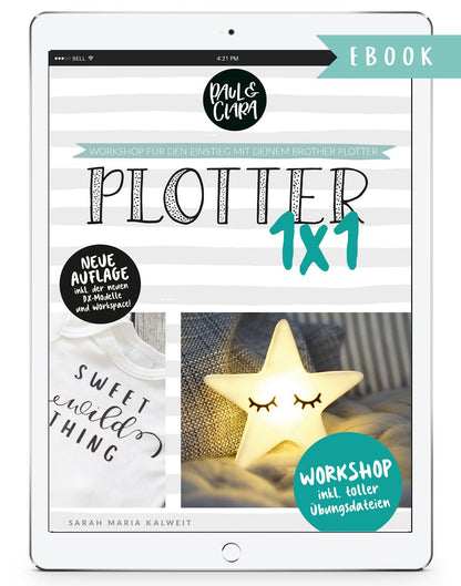 Plotter 1x1 eBook BROTHER - Paul &amp; Clara