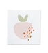 Baumwolllabel *Apfel* - 3,7 x 3,7 cm - 4er Pack- - Paul & Clara