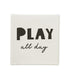 Baumwolllabel *play all day* - 4er Pack - Paul & Clara