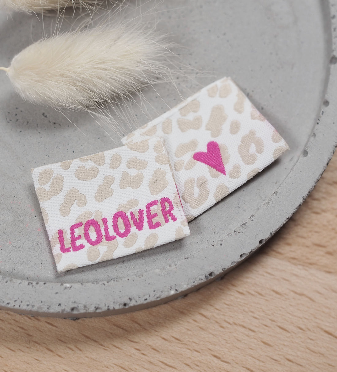 Klapp-Weblabel *Leo lover*