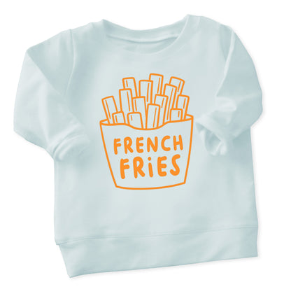 XL Flock-Patch - French Fries *iron-on* - Paul &amp; Clara