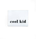 Baumwolllabel *cool kid* - 2,5 x 3 cm - 4er Pack - Paul & Clara