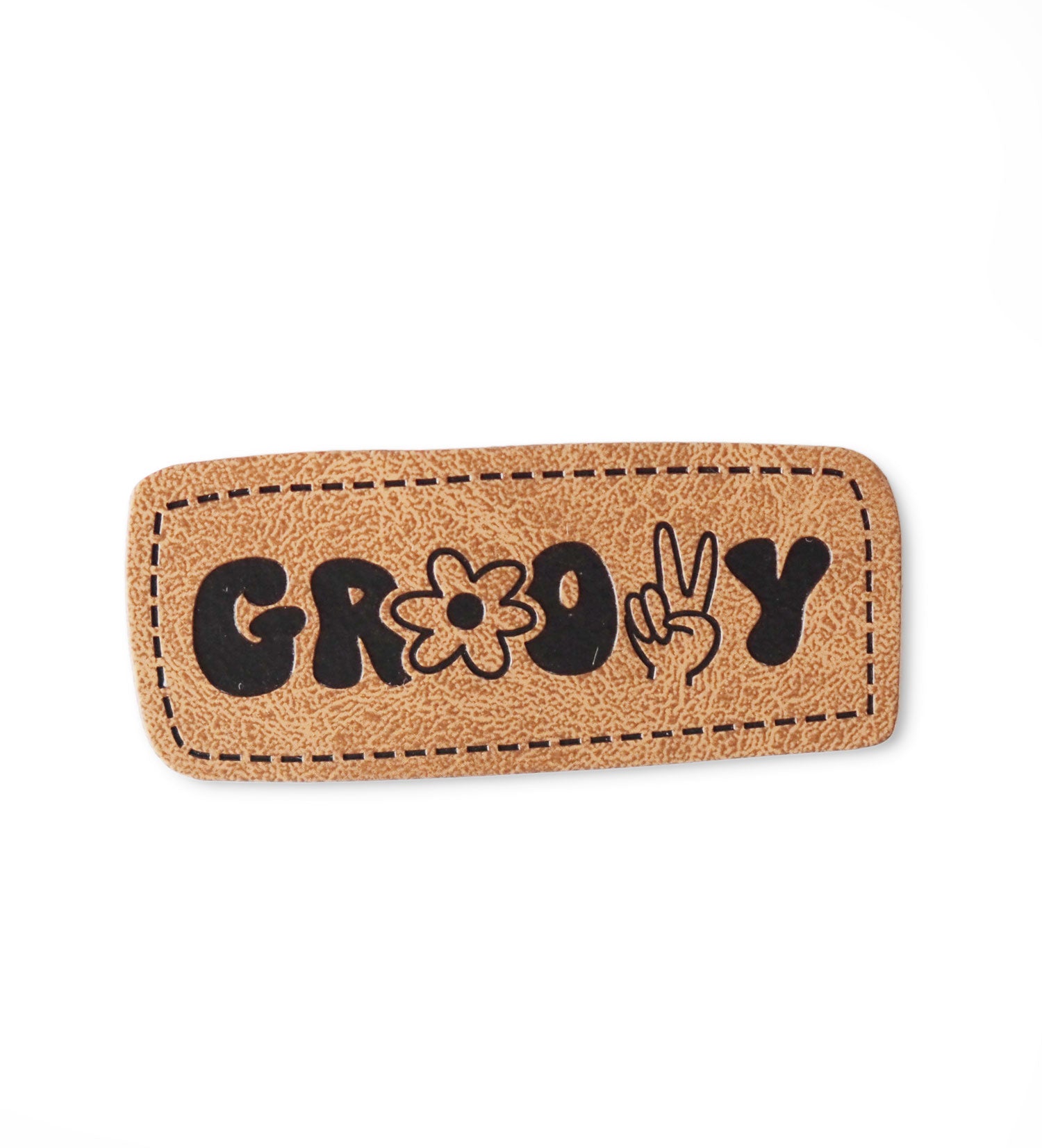 Kunstlederlabel - groovy *iron-on* - Paul &amp; Clara