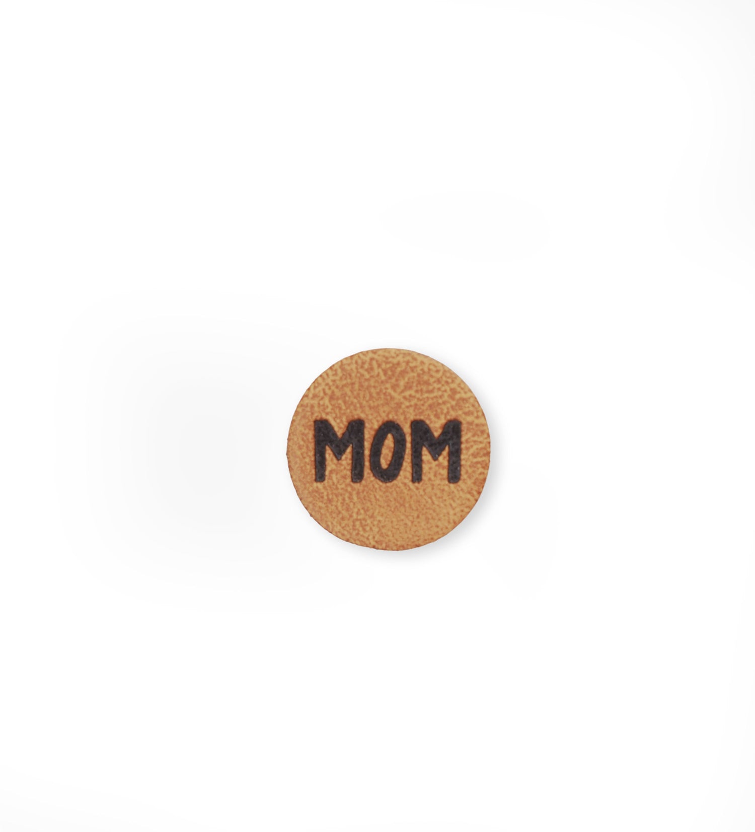 Kunstleder Patch - mom *iron-on*