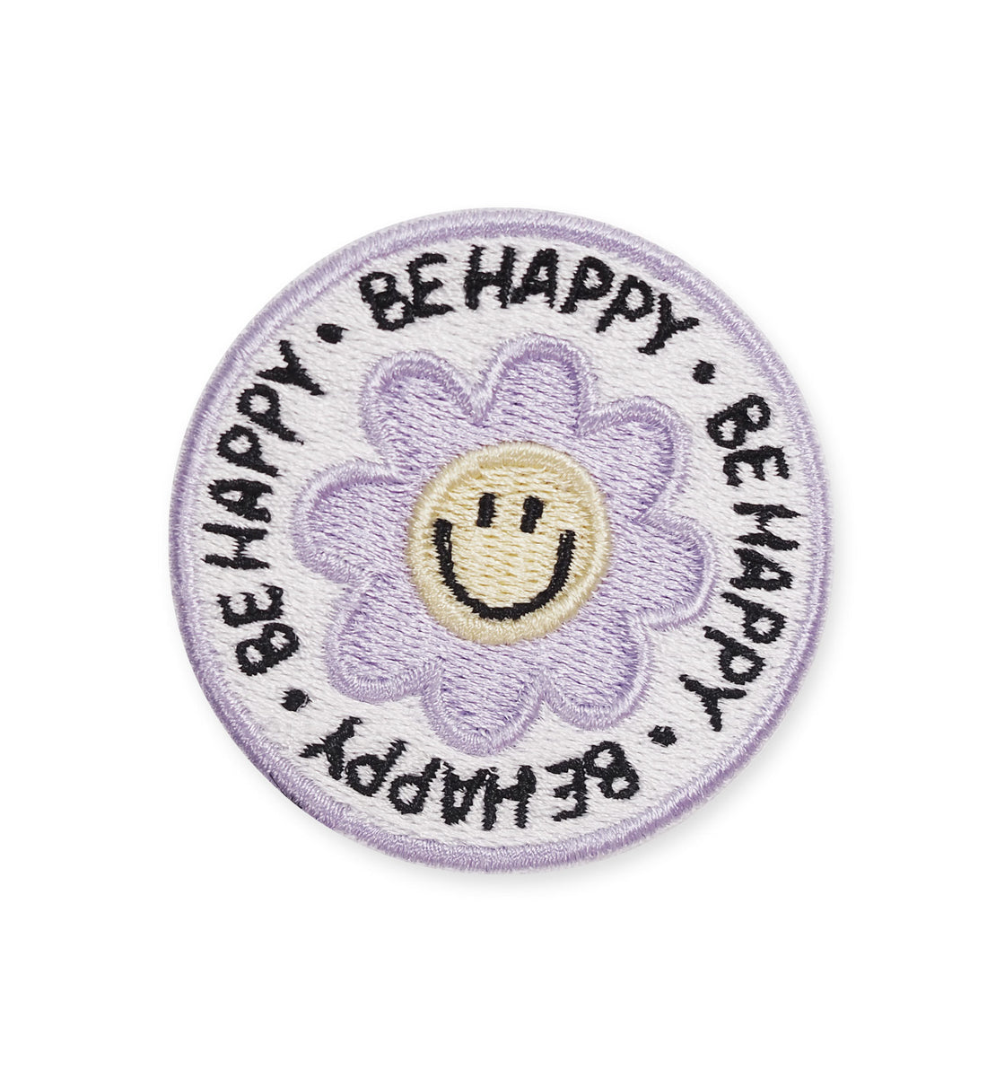 Patch - Blume - be happy *iron-on* - Paul &amp; Clara