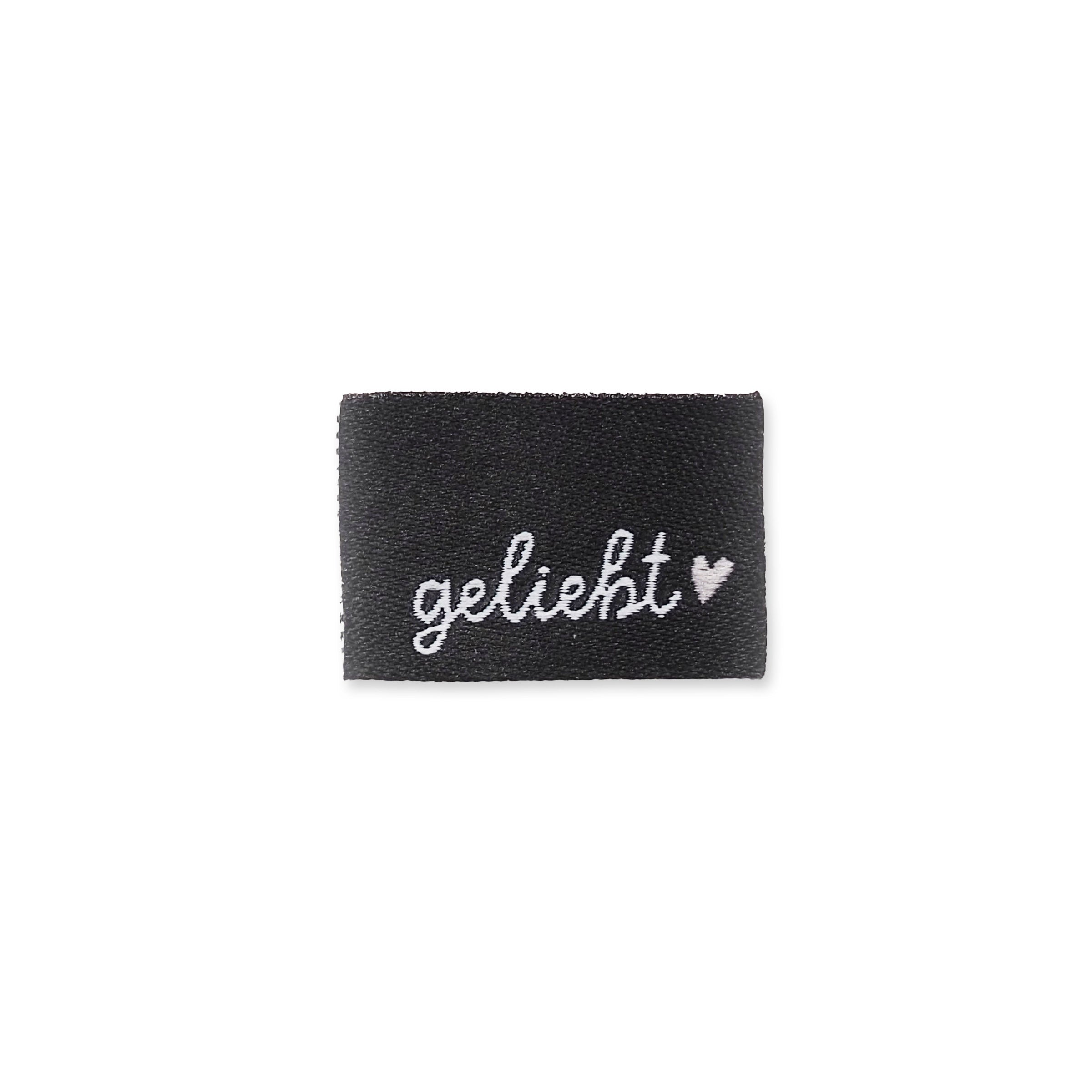 Mini-Label *geliebt ♥* - 4er Pack - Paul &amp; Clara