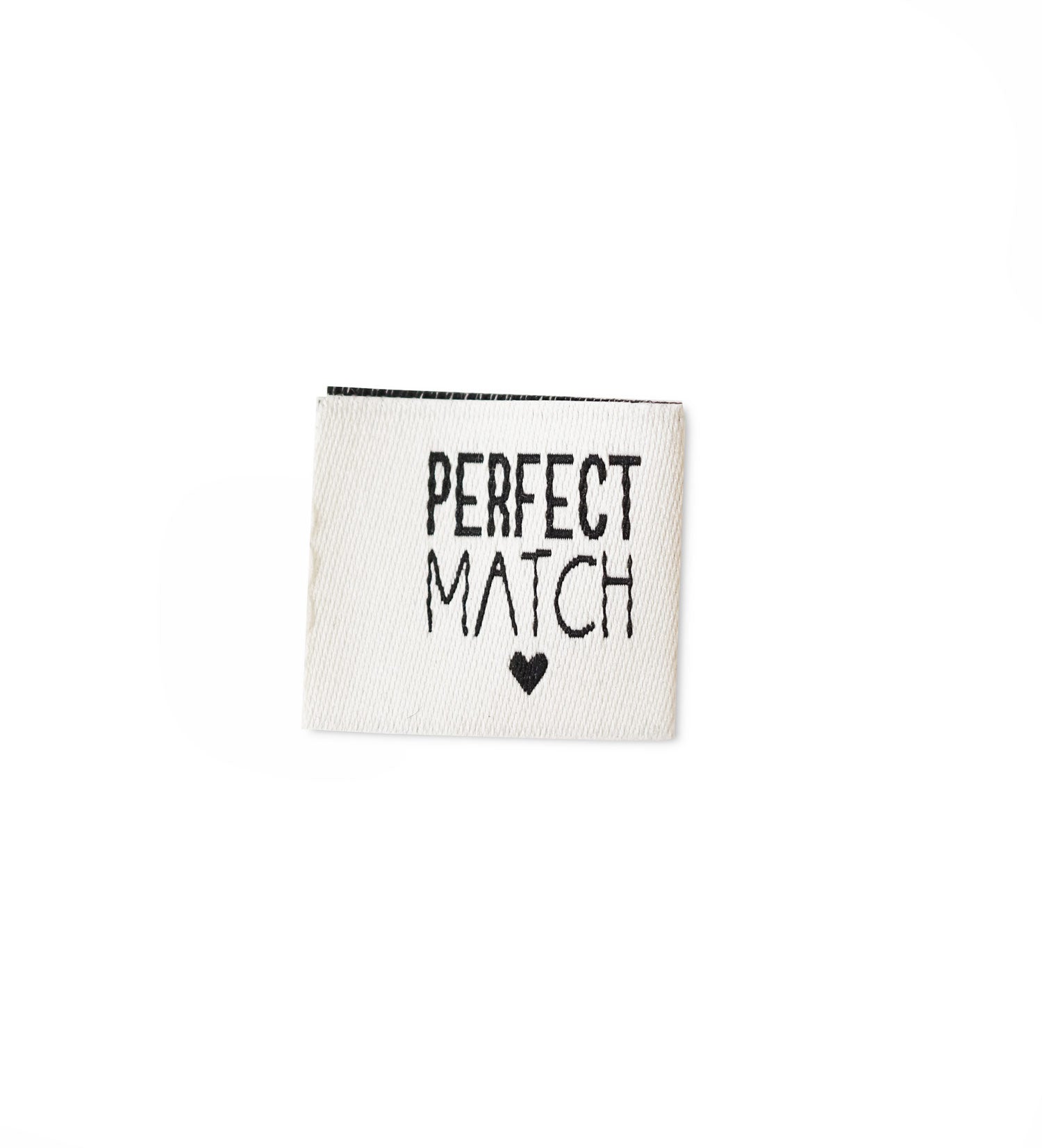 Klapp-Weblabel *perfect match* - 4er Pack - Paul &amp; Clara