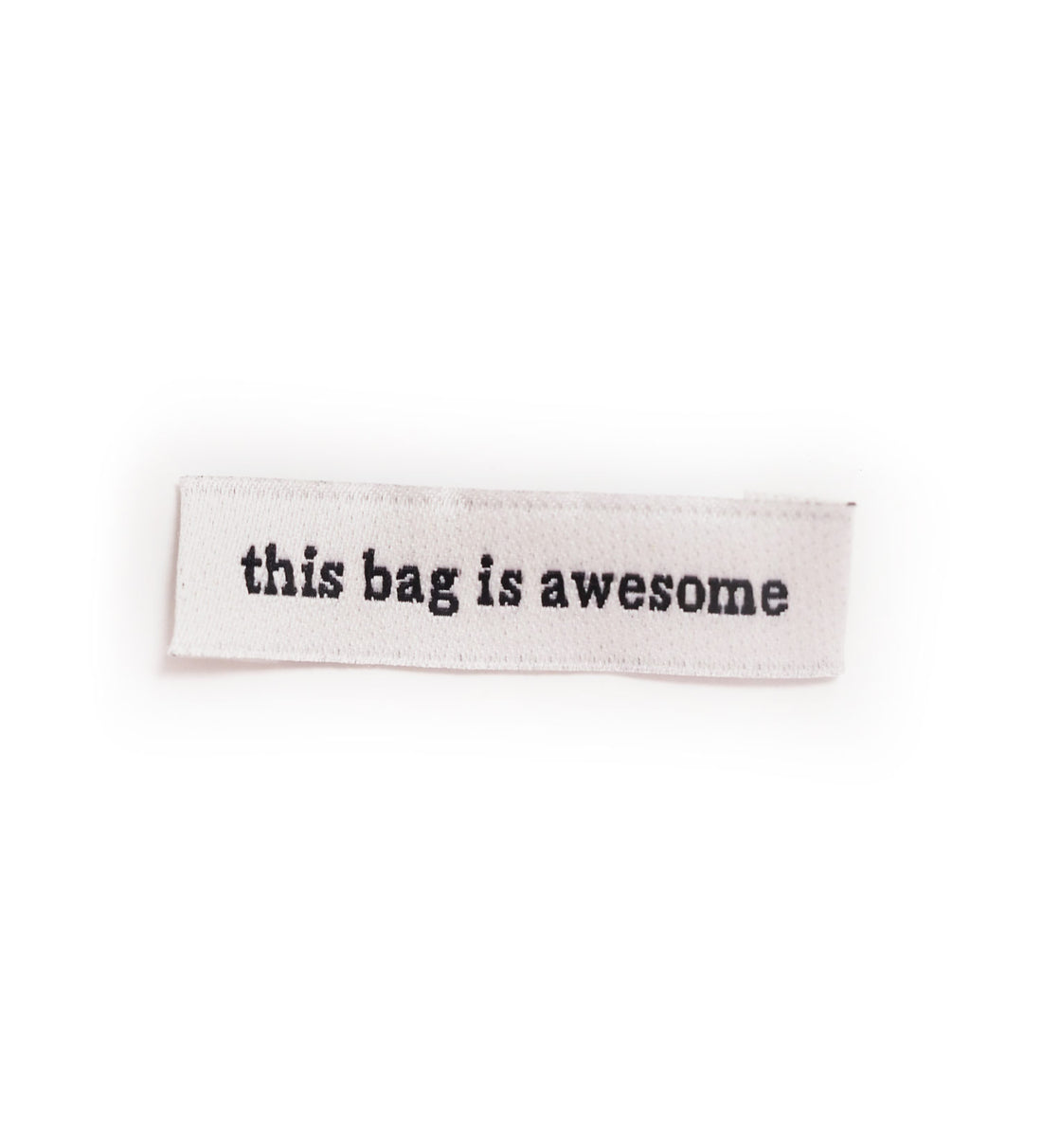 Weblabel *this bag is awesome* - 4er Pack - Paul &amp; Clara