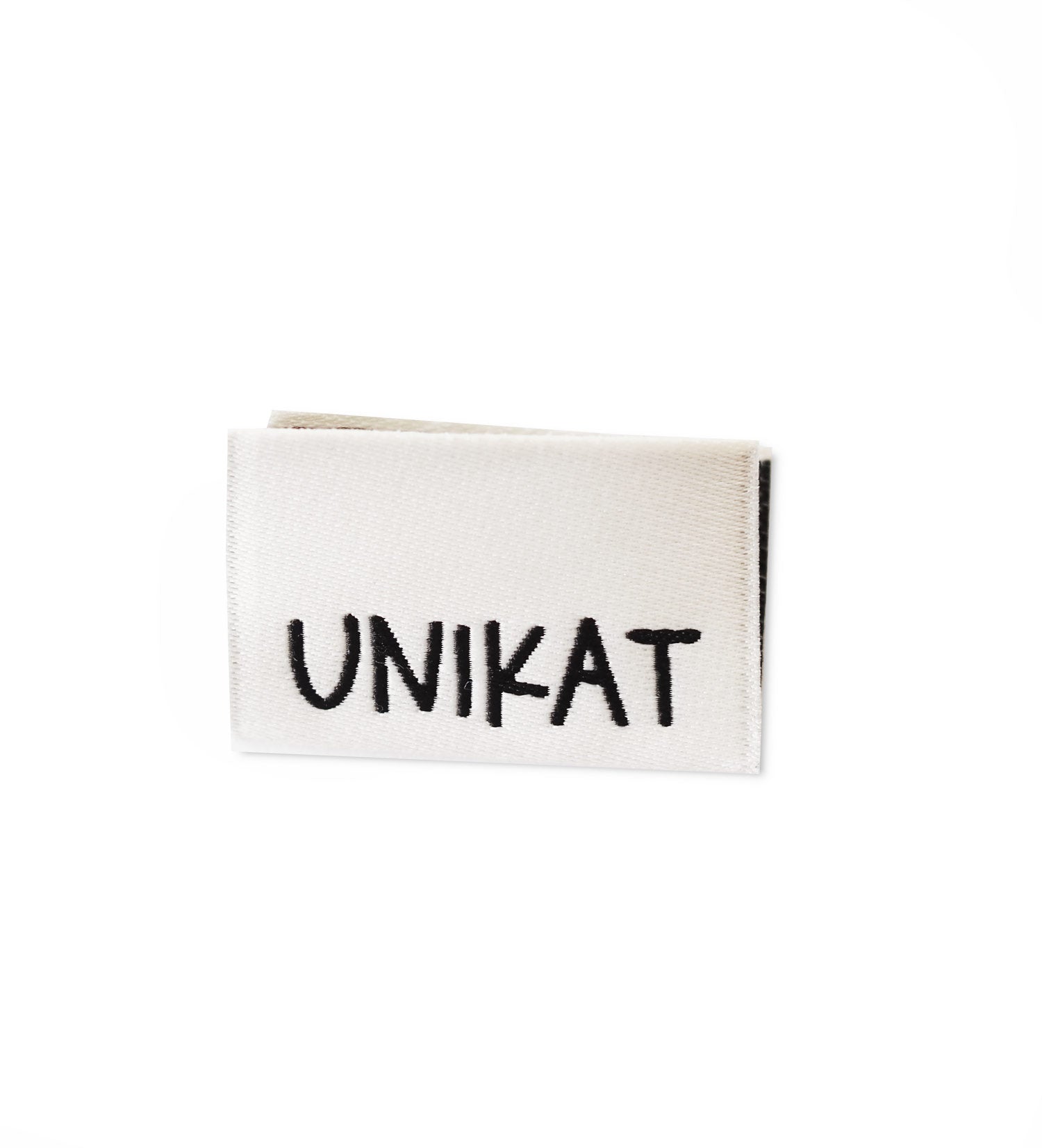 Klapp-Weblabel *unikat* - 4er Pack - Paul &amp; Clara