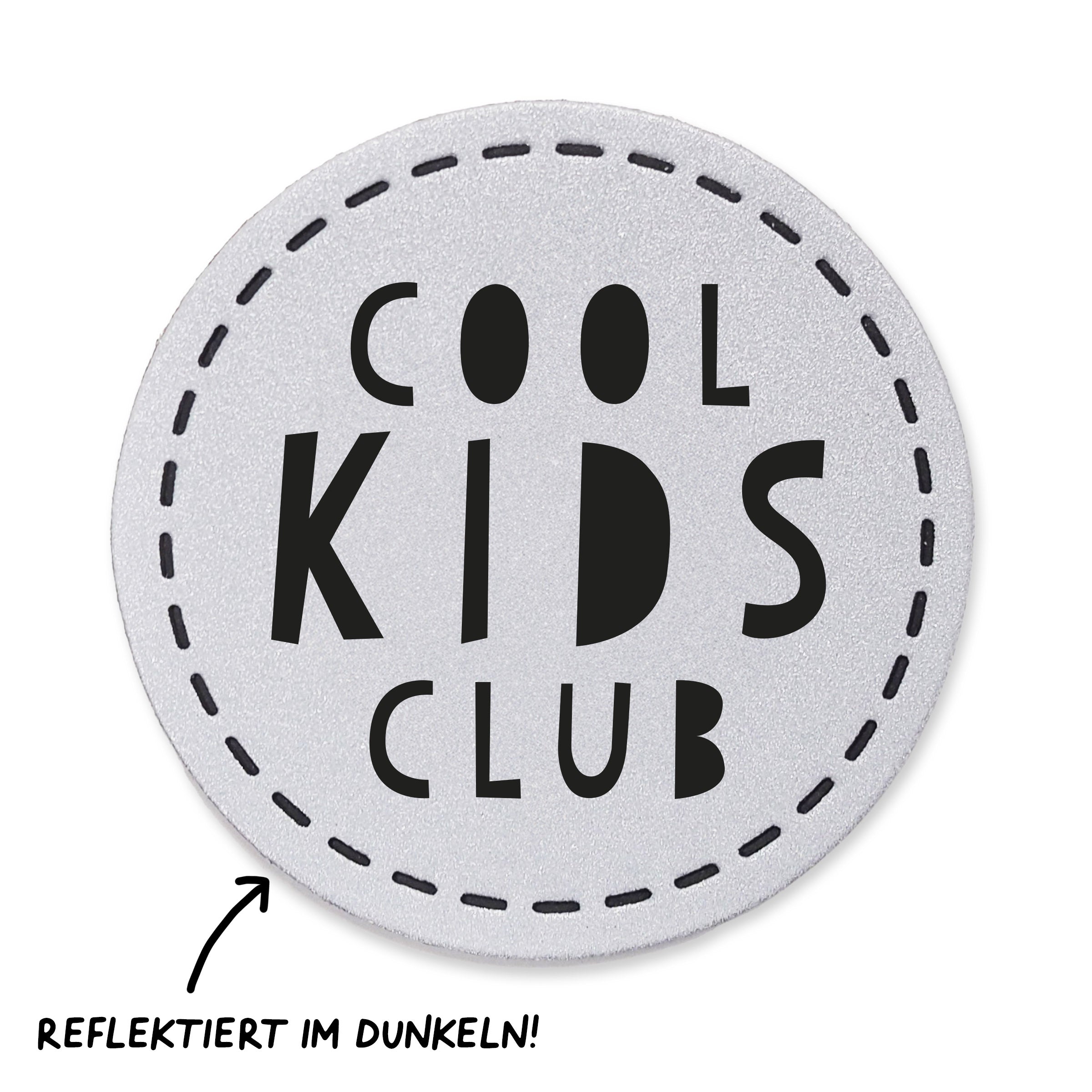 Reflektorlabel -  cool kids club *iron-on* - Paul &amp; Clara