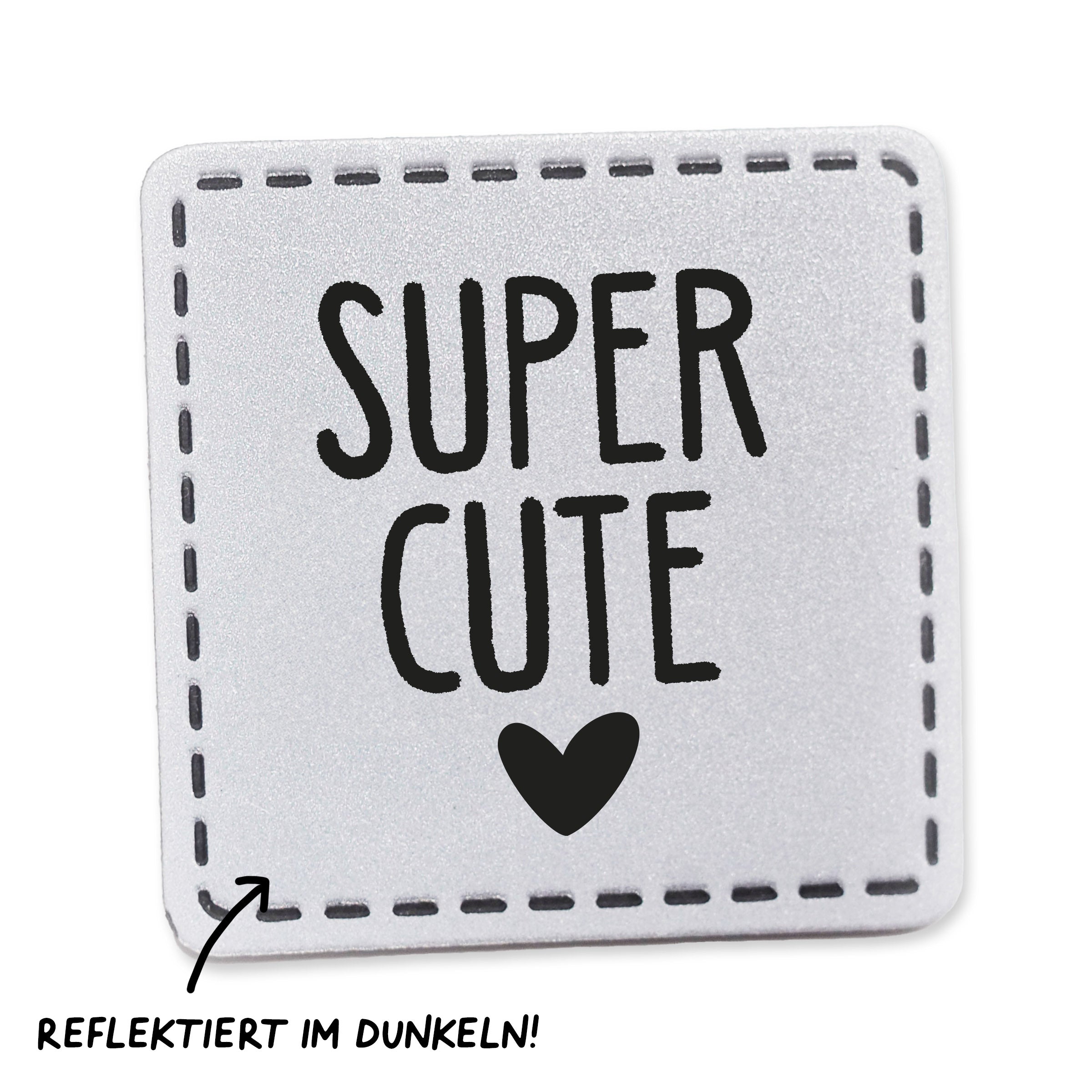 Reflektorlabel -  super cute *iron-on* - Paul &amp; Clara