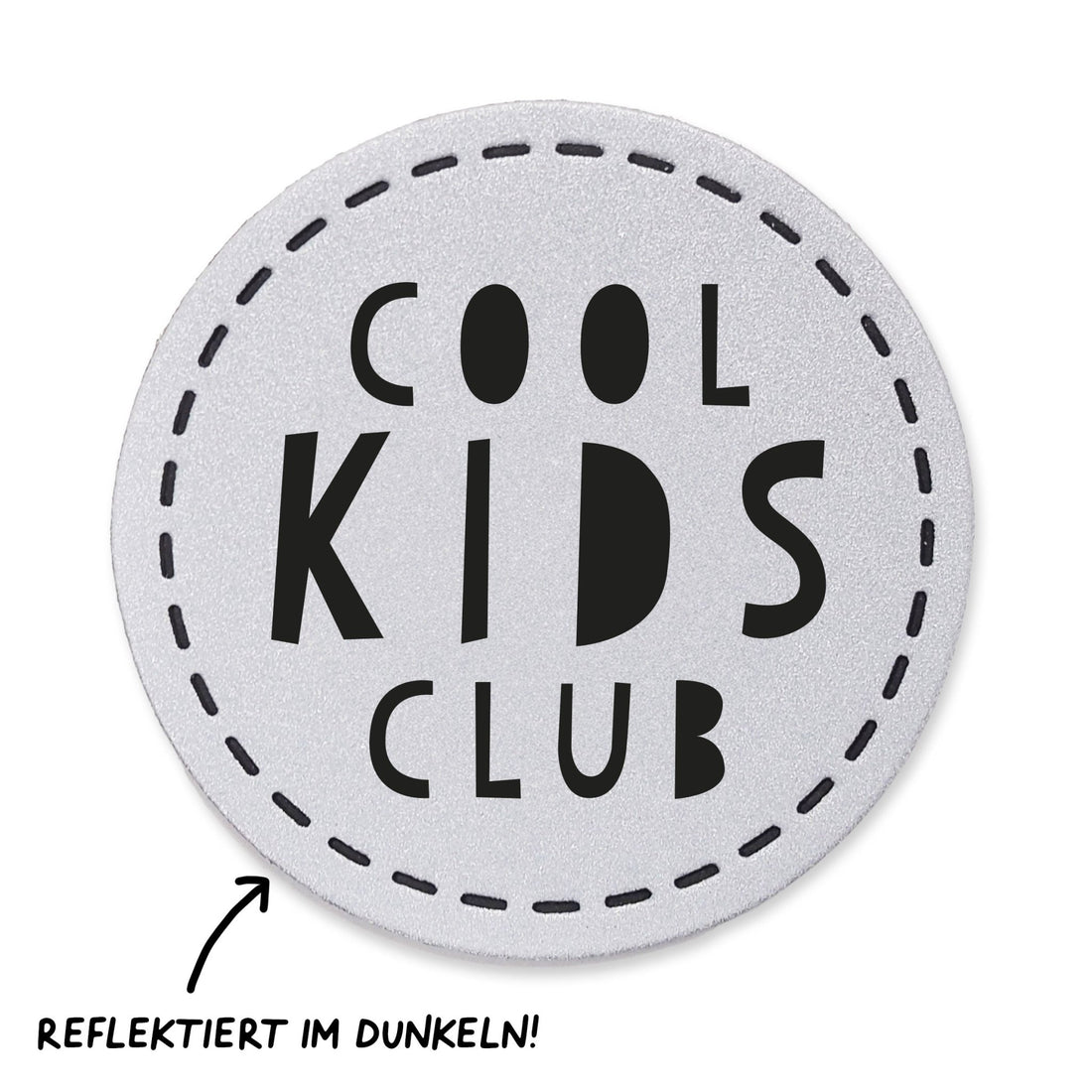 Reflektorlabel - cool kids club *iron - on* - Paul &amp; Clara