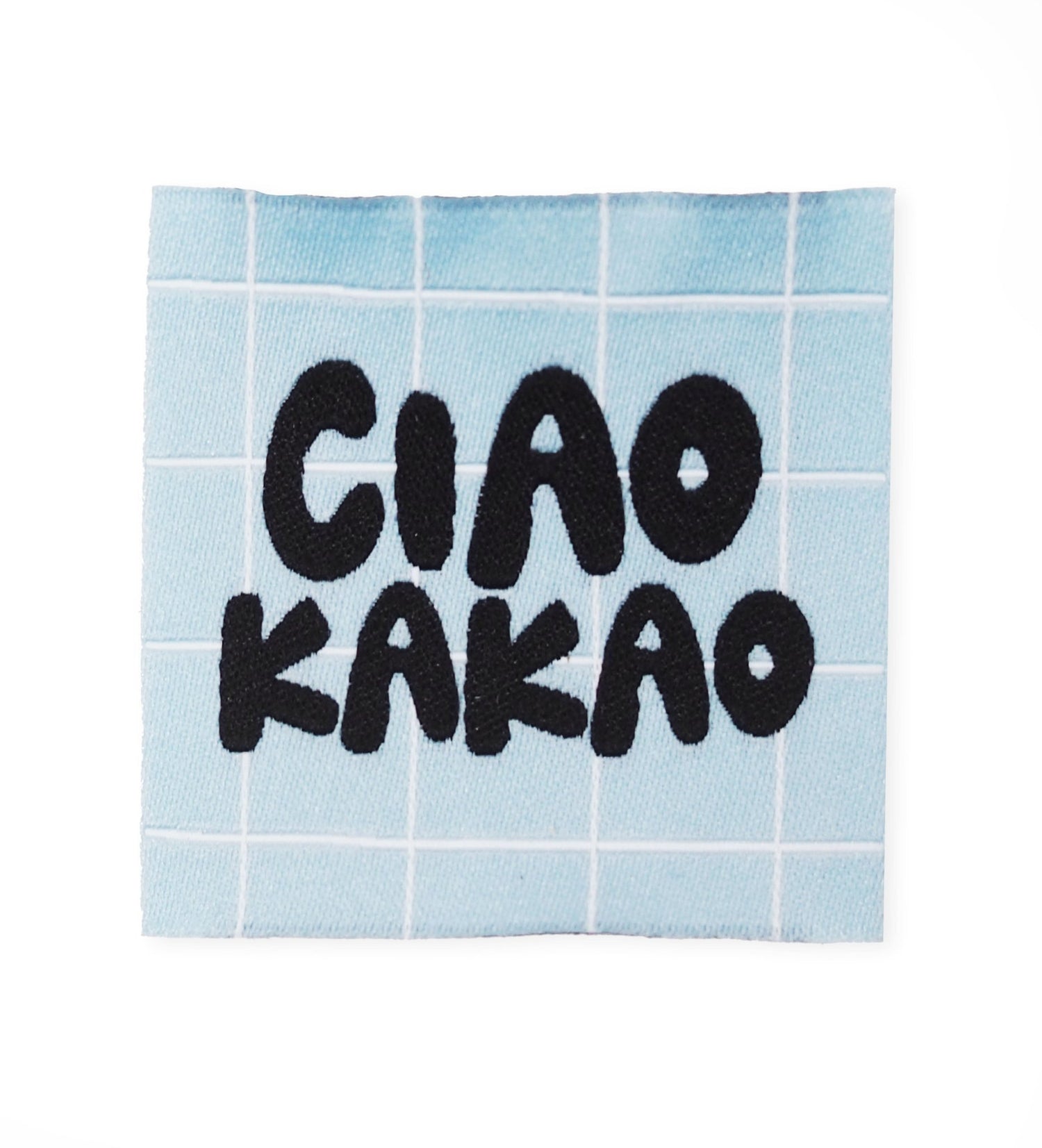 Weblabel *ciao kakao* Blau/Schwarz - Paul &amp; Clara