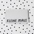 Weblabel *kleine maus - weiß* - Paul & Clara