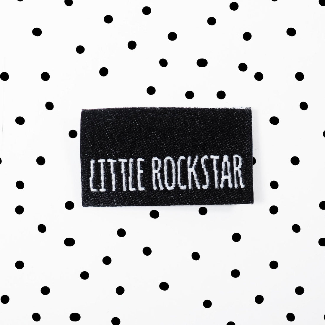 Weblabel *little rockstar* - Schwarz - Paul &amp; Clara