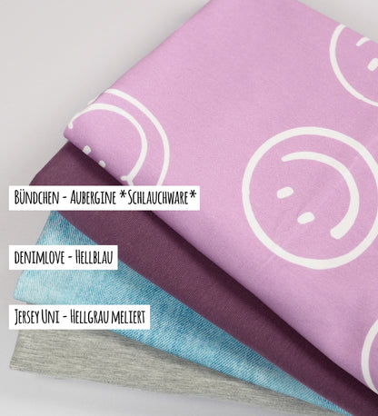 Smile - Mauve *Bio-Jersey*