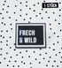 Metall Pin - frech & wild 2,5 x 3 cm