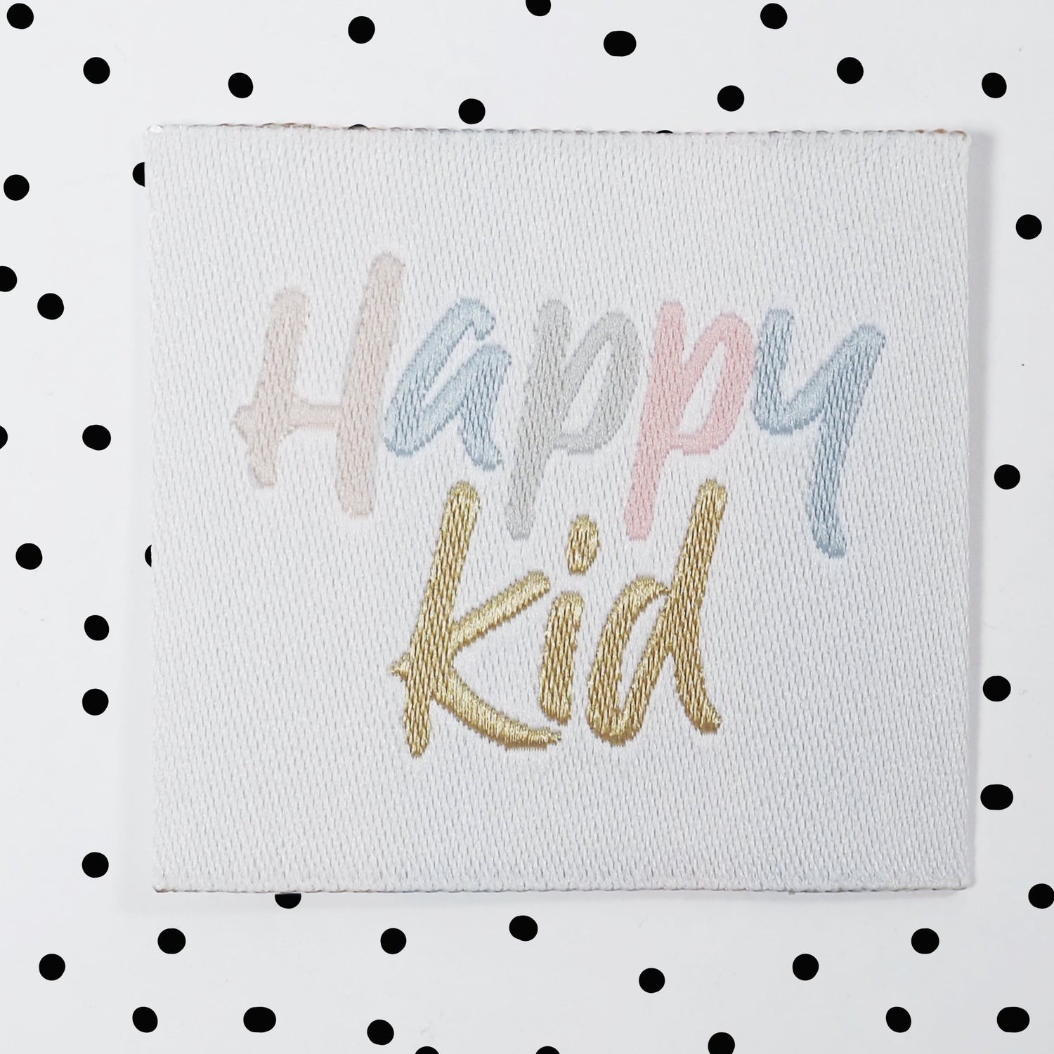 Weblabel *happy kid* - 4er Pack