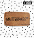 Kunstlederlabel - Mutterpass *iron-on*