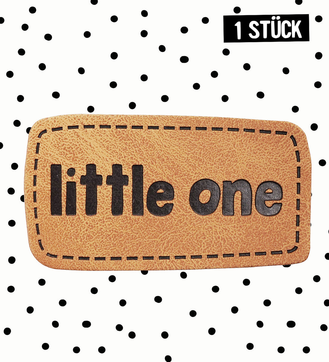 Kunstlederlabel - little one *iron-on*