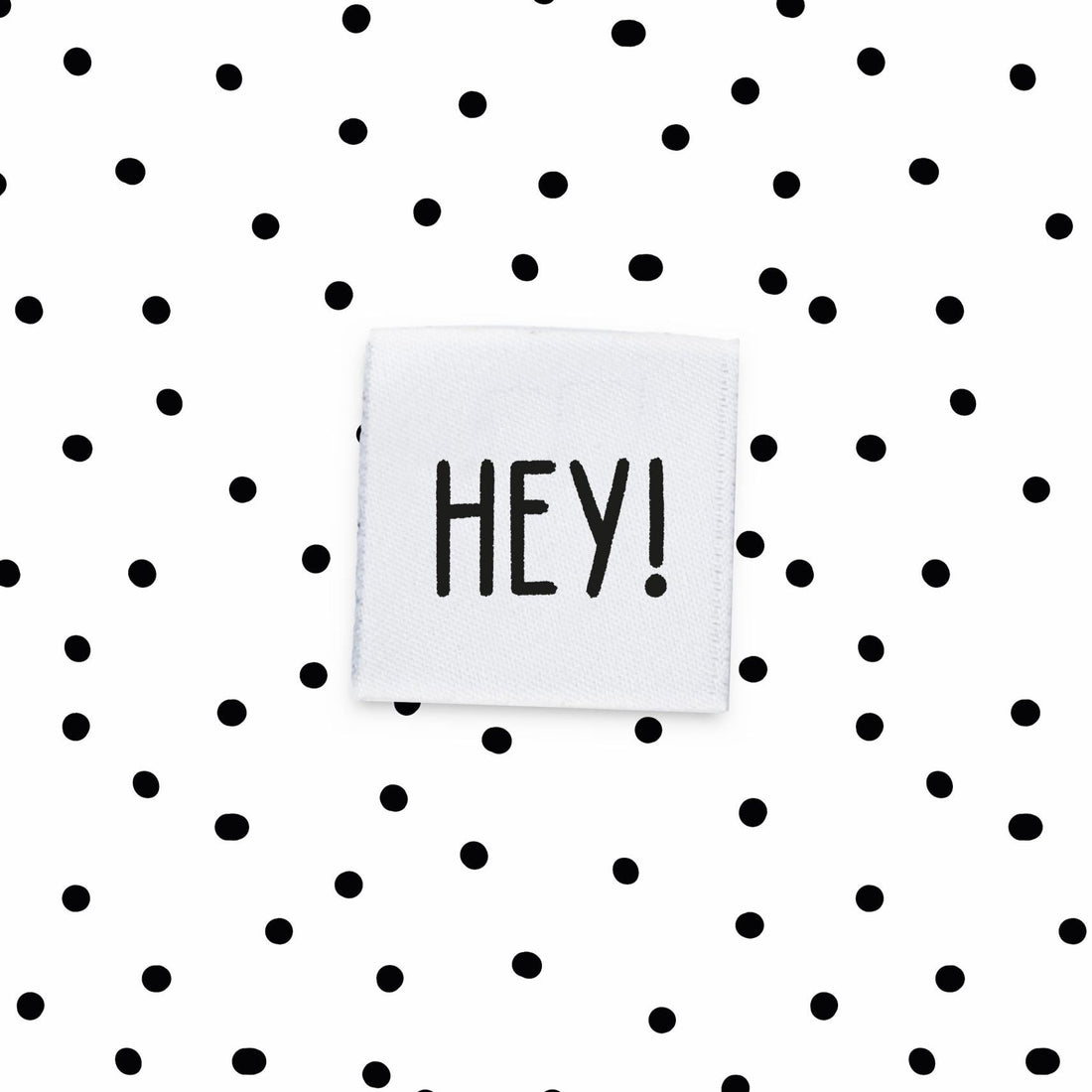 Mini-Weblabel *hey!* - 4er Pack