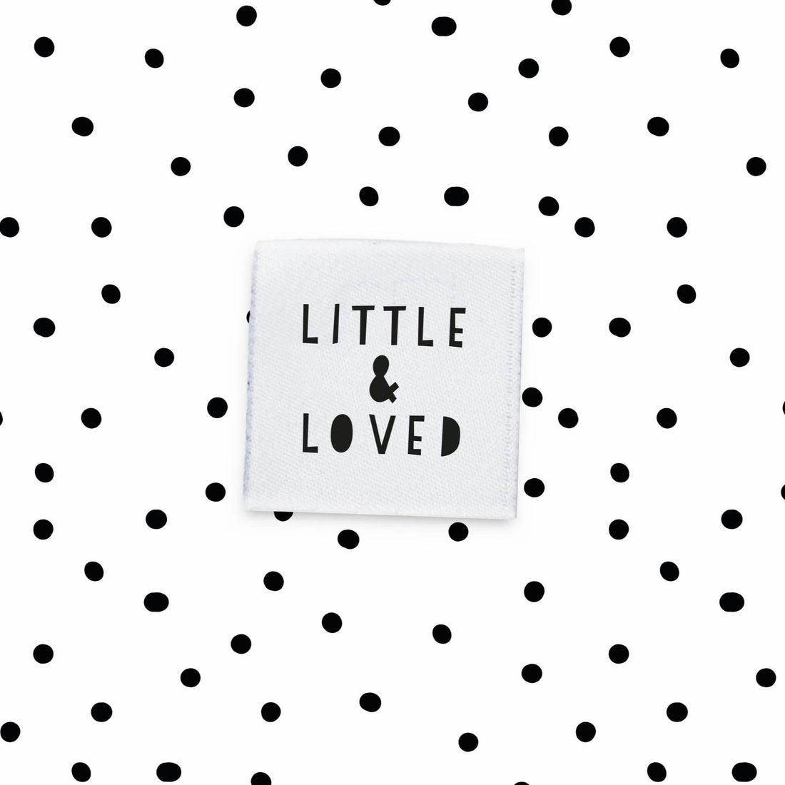 Mini-Weblabel *little &amp; loved* - 4er Pack