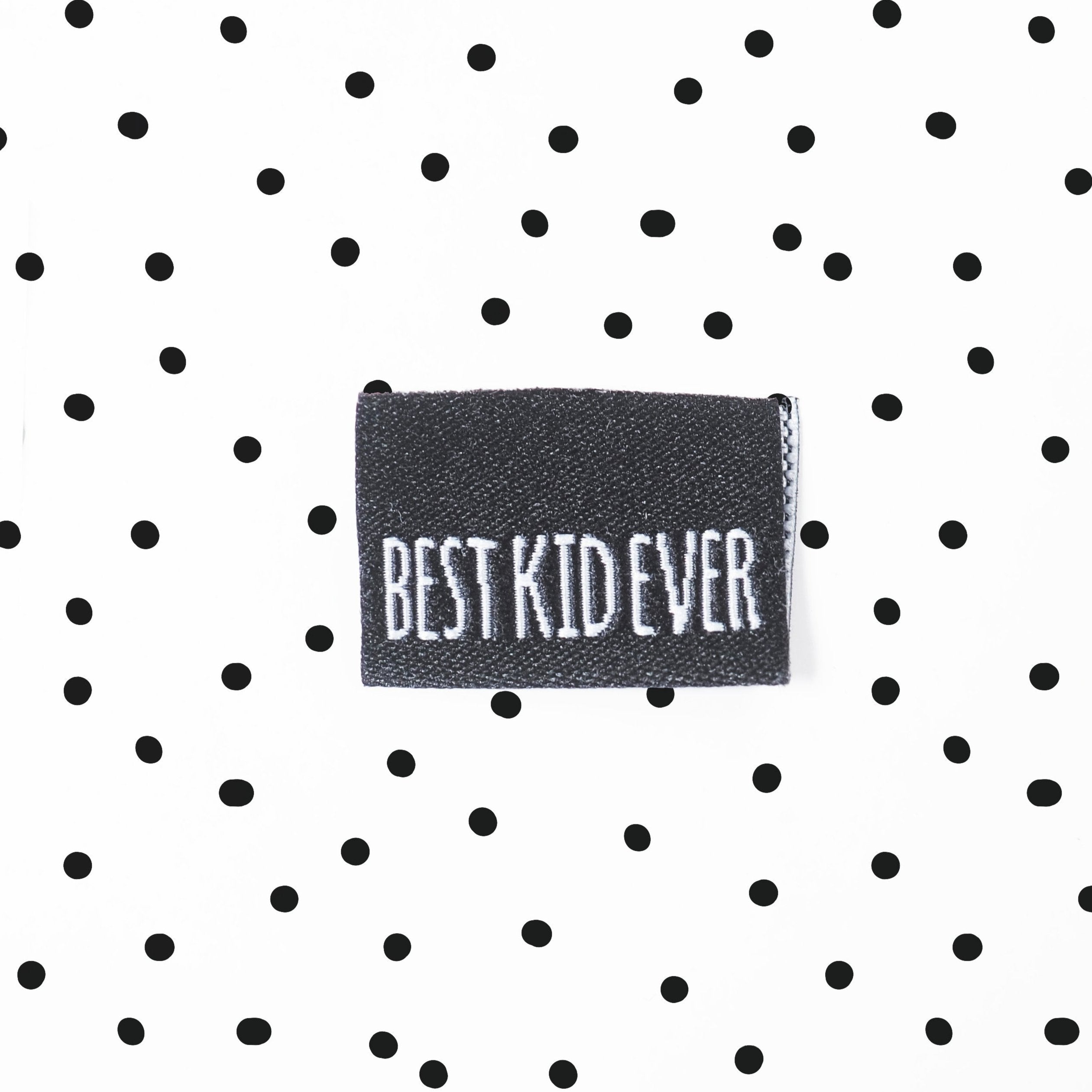 Mini-Label *best kid ever* - 4er Pack