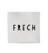 Weblabel *frech* weiß - 4er Pack