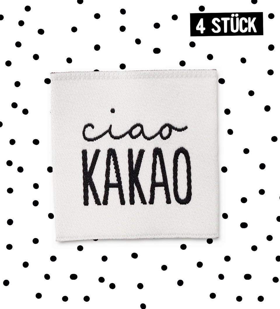 Label *ciao Kakao* - 4-er Pack