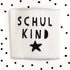 Weblabel *Schulkind - Stern* 3,5x3,5 cm - 4er