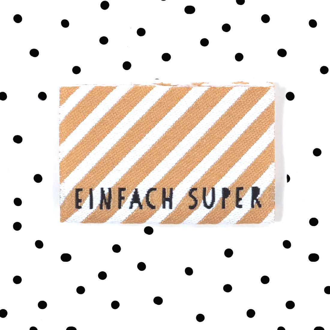 Weblabel * einfach super * - 3,4 x 2,2 cm - 4er Pack