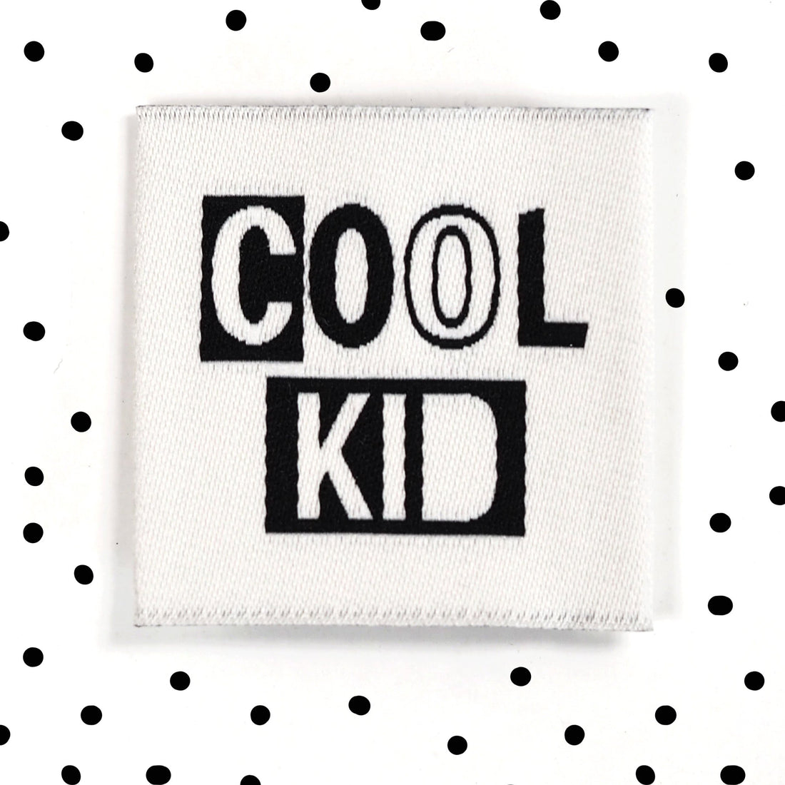 Weblabel *cool kid* 3,5x3,5 cm - 4er