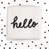 Weblabel *hello* 3,5x3,5 cm - 4er