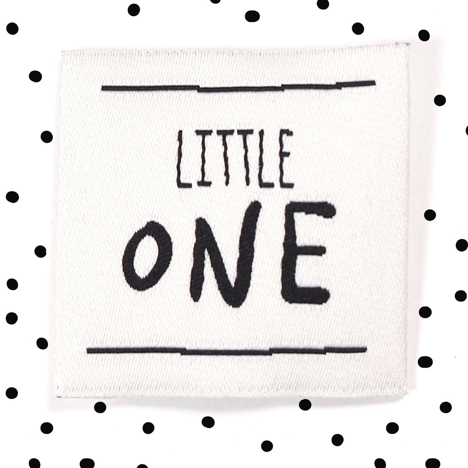 Weblabel *little one* 4x4 cm - 4er Pack